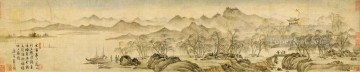 中国の伝統芸術 Painting - 唐陰風景アンティーク中国